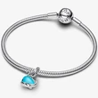 Kép 3/5 - Pandora türkizszínű bálna függő charm - 793822C01