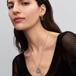 Kép 5/5 - Pandora türkizszínű szív mini függő charm - 793827C01