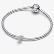 Kép 3/5 - Pandora texturált hold mini charm - 794054C00
