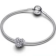 Kép 3/4 - Pandora ezüst szikrázó szív charm - 794240C01