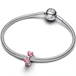 Kép 3/4 - Pandora rózsaszín masni charm - 794253C01