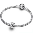 Kép 3/4 - Pandora ezüst félhold csillagokkal charm - 794254C01