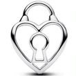 Kép 1/5 - Pandora nyitott szív alakú lakat charm  - 794358C00