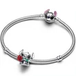 Kép 3/5 - Pandora Disney Stitch rózsával a szájában charm  - 794378C01