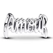 Kép 1/5 - Pandora ezüst "AMOUR" charm  - 794426C00