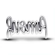 Kép 2/5 - Pandora ezüst "AMOUR" charm  - 794426C00
