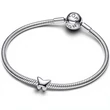 Kép 3/5 - Pandora ezüst pillangó mini charm  - 794519C00