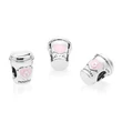 Kép 3/3 - Pandora kávé elvitelre charm - 797185EN160