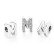 Kép 2/3 - Pandora "M" betű charm - 797467