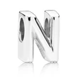 Kép 1/3 - Pandora "N" betű charm - 797468