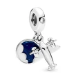 Kép 2/4 - Pandora repülőgép charm - 798027CZ