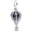 Kép 1/3 - Pandora kék hőlégballon charm - 798064NMB