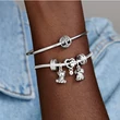 Kép 2/4 - Pandora duplasoros pavé klip - 798422C01