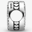 Kép 2/5 - Pandora gravírozható ezüst kör cirkóniával charm - 798747C01