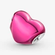 Kép 4/5 - Pandora fémes rózsaszín szív charm - 793337C03