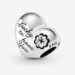 Kép 4/4 - Pandora szív és lóhere charm - 799364C00