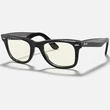 Kép 1/5 - Ray-Ban kékfény szűrős szemüveg - RB2140-901/5F-50 - Original Wayfarer Clear Evolve