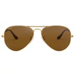 Kép 3/3 - Ray-Ban napszemüveg - RB3025 001/57 - Aviator Large Metal