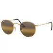 Kép 1/4 - Ray-Ban napszemüveg - RB3447-001/G5 - Round Metal