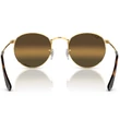 Kép 4/4 - Ray-Ban napszemüveg - RB3447-001/G5 - Round Metal