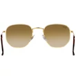 Kép 4/4 - Ray-Ban napszemüveg - RB3548-001/51 - Hexagonal
