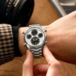 Kép 4/5 - Seiko férfi óra - SFJ009P1 - Prospex Panda Solar Speedtimer - Limited Edition 110th