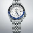 Kép 2/5 - Seiko férfi óra - SSK033K1 - 5 Sports SKX GMT Sky blue, Silver cloud