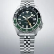 Kép 2/4 - Seiko férfi óra - SSK035K1 - 5 Sports SKX GMT Bi-Colour Green