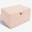 Kép 4/8 - Stackers púder színű classic ékszerdoboz szett - 73775
