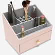Kép 2/4 - Stackers púder rózsaszín kozmetikai rendszerező fiókos doboz - 74542