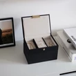 Kép 2/6 - Stackers fekete színű mini ékszerdoboz szett - 75469