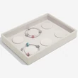 Kép 2/2 - Stackers bézs classic 6 párnás ékszertartó tálca - 75612