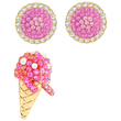 Kép 1/4 - Swarovski fülbevaló - 5457497 - No Regrets