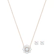Kép 1/4 - Swarovski nyaklánc + fülbevaló szett - 5480468