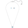 Kép 2/4 - Swarovski nyaklánc + fülbevaló szett - 5480485