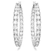 Kép 2/3 - Swarovski Matrix karika fülbevaló - 5647715