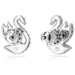 Kép 3/4 - Swarovski Iconic Swan bedugós fülbevaló - 5647873