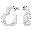 Kép 1/3 - Swarovski Matrix szív alakú fülbevaló - 5653170