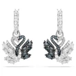 Kép 2/5 - Swarovski Swan fülbevaló - 5705728