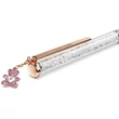 Kép 4/4 - Swarovski Crystalline golyóstoll rózsaszín mackó függővel - 5744955