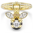 Kép 1/5 - Swarovski Idyllia méh motívumos állítható gyűrű - 5748153