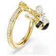 Kép 2/5 - Swarovski Idyllia méh motívumos állítható gyűrű - 5748153