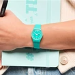 Kép 4/4 - Swatch unisex óra - LL115C - Back To Mint Leave