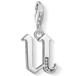 Kép 1/2 - Thomas Sabo "U" betű charm - 1601-643-21