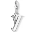 Kép 1/2 - Thomas Sabo "Y" betű charm - 1605-643-21
