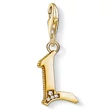 Kép 1/2 - Thomas Sabo "L" betű charm - 1618-414-39