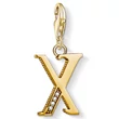 Kép 1/2 - Thomas Sabo "X" betű charm - 1630-414-39