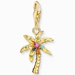 Kép 1/3 - Thomas Sabo arany pálmafa charm - 1934-488-7