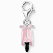 Kép 2/3 - Thomas Sabo rózsaszín robogó charm - 1992-007-9