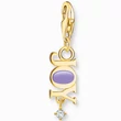 Kép 1/2 - Thomas Sabo arany JOY felirat charm - 2007-565-13